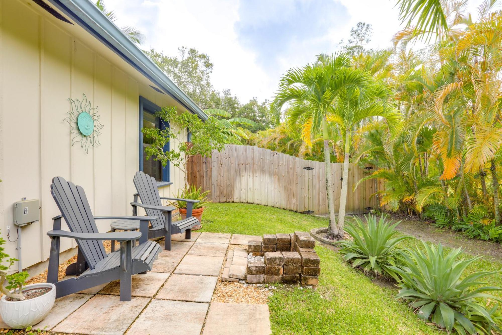 Jupiter Cottage With Patio, Gas Grill And Fire Pit! Eksteriør bilde