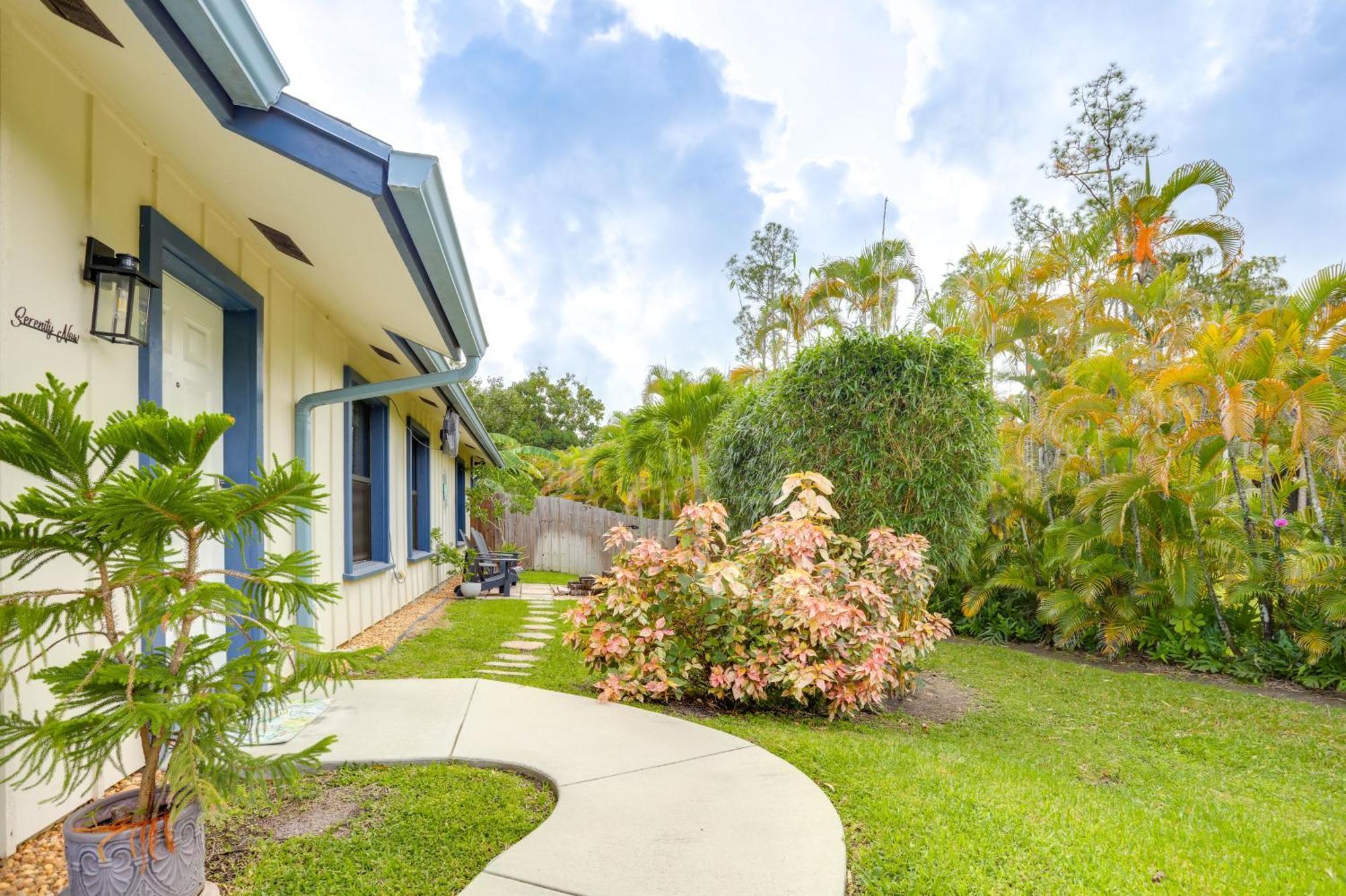 Jupiter Cottage With Patio, Gas Grill And Fire Pit! Eksteriør bilde