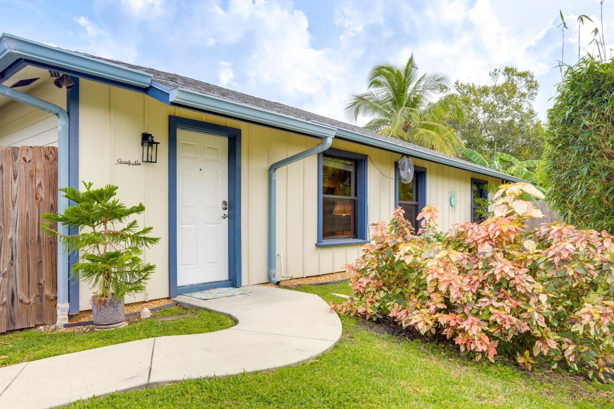 Jupiter Cottage With Patio, Gas Grill And Fire Pit! Eksteriør bilde